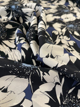 Lade das Bild in den Galerie-Viewer, Seta fiore blu: 49€/m