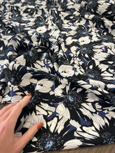 Lade das Bild in den Galerie-Viewer, Seta fiore blu: 49€/m