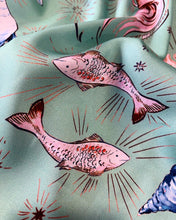 Lade das Bild in den Galerie-Viewer, Twill color Tiffany con costellazioni: 16€/m