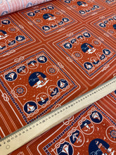 Lade das Bild in den Galerie-Viewer, Lino stampa stile marinai terracotta : 32€/m