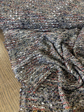Lade das Bild in den Galerie-Viewer, Tweed chanellina grigio scuro: 38€/m
